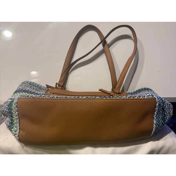 Rosetti Double Handle Tote Bag Purse Shoreline Straw NWOT - 2 Pieces coin purse - Picture 8 of 9